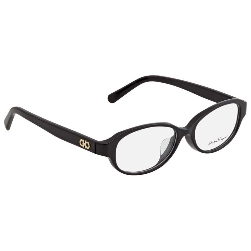 Salvatore Ferragamo Fashion Women's Black Oval Glasses